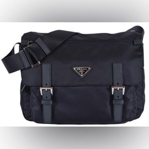 Prada Messenger Bag Borsa In Tessuto